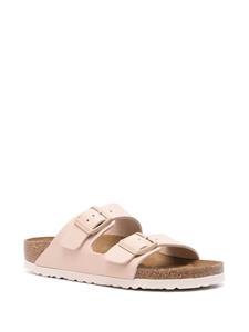 Birkenstock Arizona leren sandalen - Beige