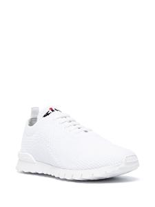 Kiton Sneakers met gebreid vlak - Wit