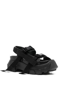 Rick Owens Tractor chunky sandals - Zwart