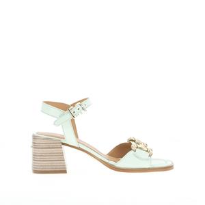 Mjus Sandalen met hak, leer