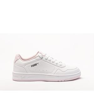 Court Classy sneakers voor Dames, Roze/Wit/Zilver, Maat 36 | PUMA