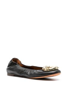 Lanvin Leren ballerina's - Zwart