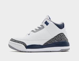 Jordan Aj 3 Bp Wht/nvy/cmnt, White