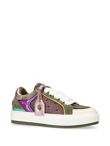 Kurt Geiger London Southbank Tag sneakers met vlakken - Groen