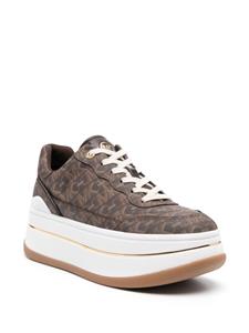 Michael Michael Kors Hayes flatform sneakers - Bruin