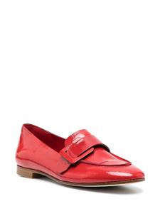 Del Carlo Leren loafers - Rood