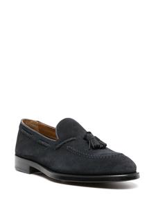 Doucal's Suède loafers met kwastje - Blauw