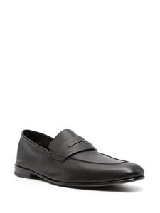 Zegna L'Asola leren loafers - Bruin
