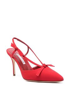 Manolo Blahnik Camelia slingback pumps - Rood