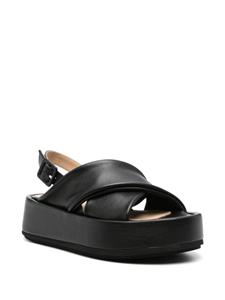 Paloma Barceló Basima platform sandals - Zwart