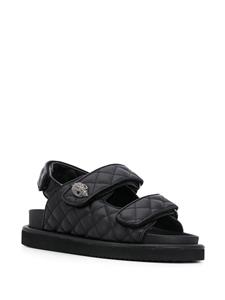 Kurt Geiger London Orson gevoerde sandalen - Zwart