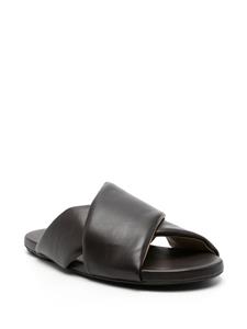 Marsèll Spanciata leather sandals - Bruin