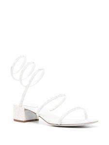 René Caovilla Cleo leren sandalen - Wit