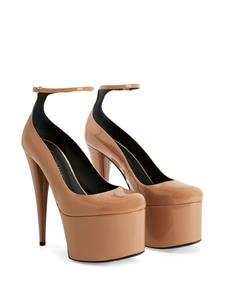 Giuseppe Zanotti Gz-Yana leren sandalen - Beige