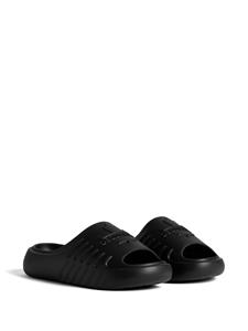 Dsquared2 Slippers met logo-reliëf - Zwart