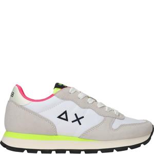 SUN68 Ally Solid Nylon Sneaker Dames Grijs/Wit/Beige