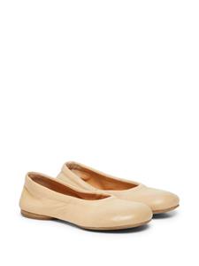 Marsèll Zerotto leren ballerina's - Beige