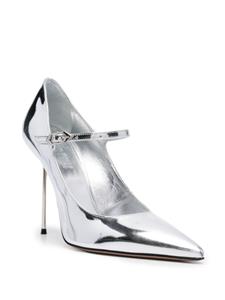 Paris Texas Livia 11mm leather pumps - Zilver