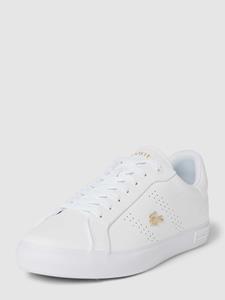 Lacoste Sneakers met labeldetails, model 'POWERCOURT'