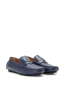Versace Medusa Biggie leather driving loafers - Blauw