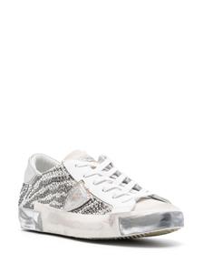 philippemodelparis Philippe Model Paris Paris sneakers met logopatch - Zilver