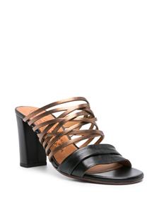 Chie Mihara Bisu 90mm leather mules - Zwart