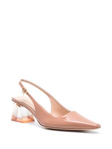 Gianvito Rossi 50 mm slingback pumps - Bruin