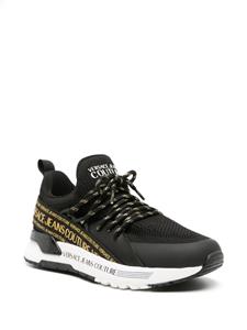 Versace Jeans Couture Dynamic sneakers met logoband - Zwart