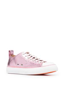 Philipp Plein Megastar metallic sneakers - Roze