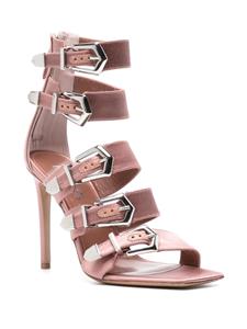 Paris Texas Ursula 105mm buckled sandals - Roze