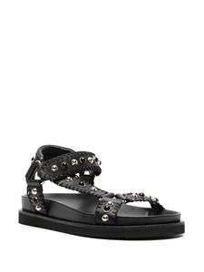 Ash Utopia studded leather sandals - Zwart