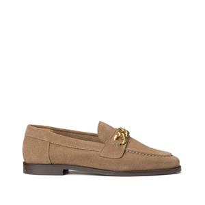 LA REDOUTE COLLECTIONS Loafers in suèdeleer met ketting