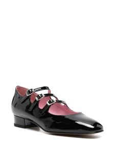 Carel Paris Ariana ballerina's van lakleer - Zwart