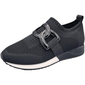 La strada -21% : Zwarte instapsneakers