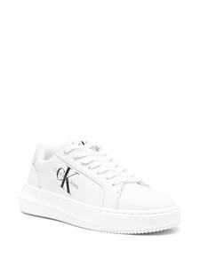 Calvin Klein Sneakers met logo-reliëf - Wit