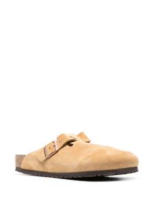 Birkenstock Boston suède slippers - Beige