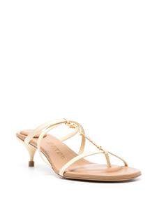 Jacquemus Les Sandales Pralu 40mm mules - Beige