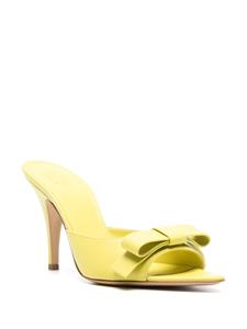 GIABORGHINI Honorine 85mm leather mules - Groen