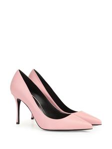 Sergio Rossi Godiva 90mm leather pumps - Roze