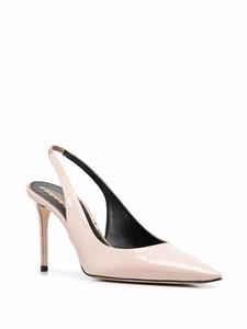 Scarosso Sutton leren pumps - Beige