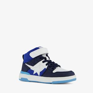 Blue Box hoge jongens sneakers blauw met ster