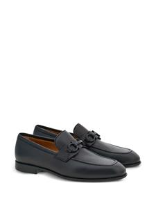 Ferragamo Loafers met Gancini-gesp - Zwart