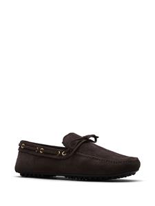 Car Shoe fur-lined suede driving shoes - Bruin