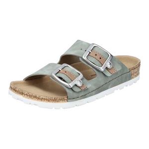 Rieker Slippers zomerschoen, slippers met verstelbare gespen