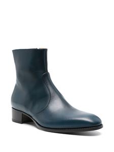 Scarosso Warren leren Chelsea laarzen - Blauw