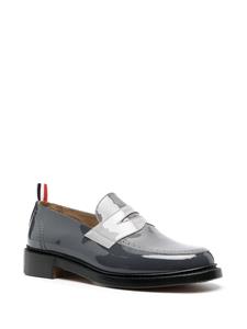 Thom Browne Loafers van lakleer - Grijs