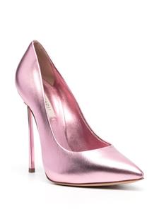 Casadei Blade Flash 120mm pumps - Roze