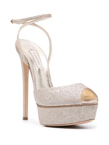 Casadei Flora Jolly sandalen met glitter - Goud