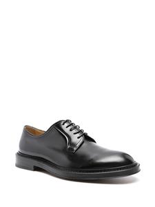 Scarosso Harry leren derby schoenen - Zwart