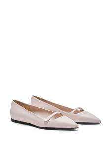Nº21 Ballerina's met puntige neus - Beige